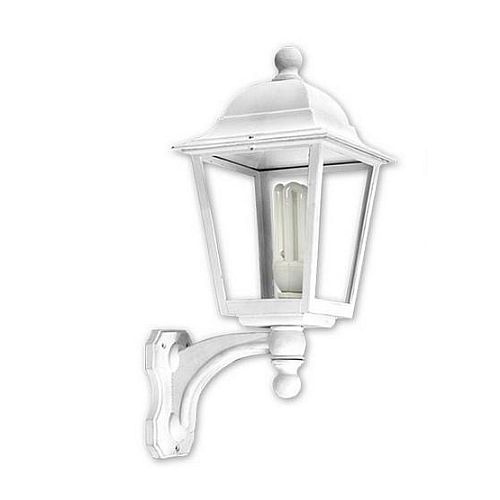 FAROL CERRADO CON MENSULA BLANCO  1290